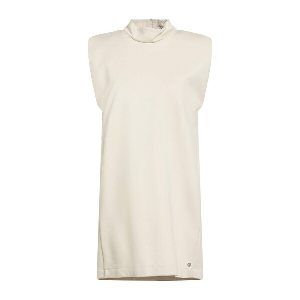 【送料無料】 プリーズ レディース ワンピース トップス Mini dresses Beige｜asty