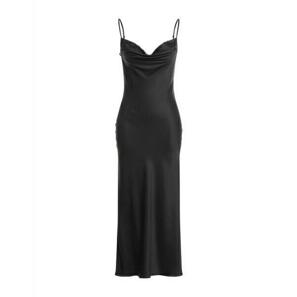 【送料無料】 マックイーン レディース ワンピース トップス Midi dresses Black