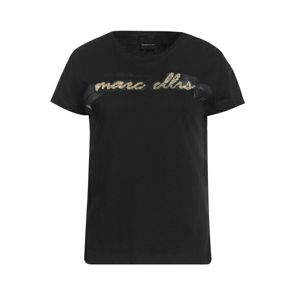 【送料無料】 マークエリス レディース Tシャツ トップス T-shirts Black