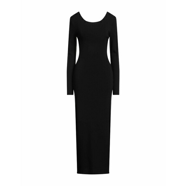 【送料無料】 エーケプ レディース ワンピース トップス Midi dresses Black|asty