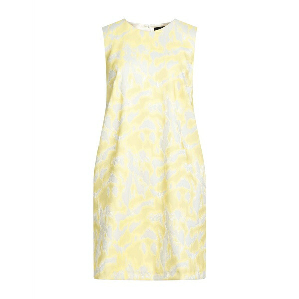 【送料無料】 ポールカ レディース ワンピース トップス Mini dresses Yellow