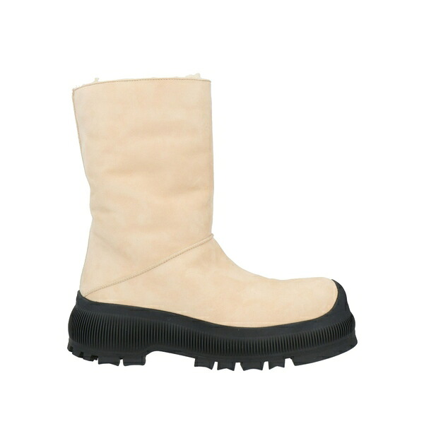 【送料無料】 ジル・サンダー レディース ブーツ シューズ Ankle boots Beige｜asty 115,900円