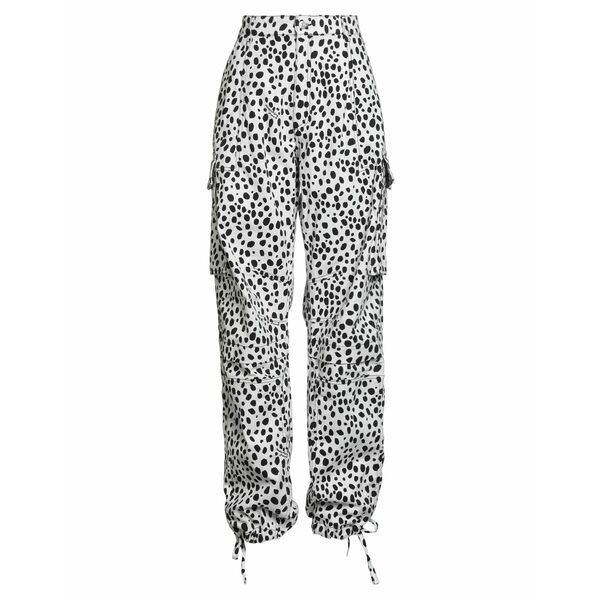 【送料無料】 モスキーノ レディース デニムパンツ ボトムス Jeans White