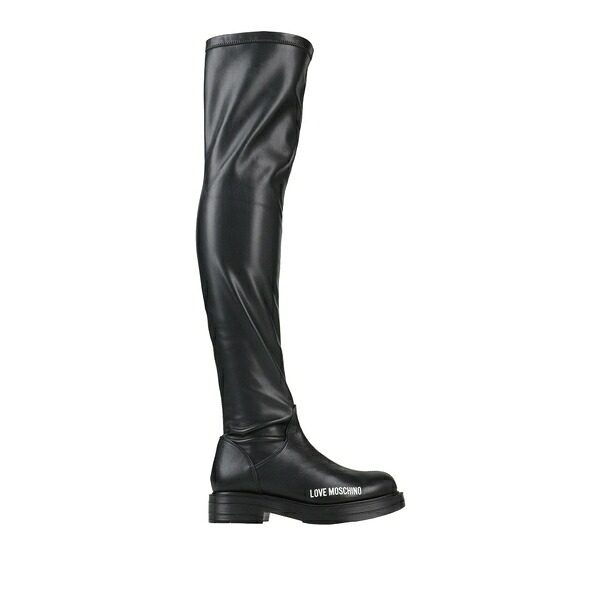 【送料無料】 モスキーノ レディース ブーツ シューズ Boots Black