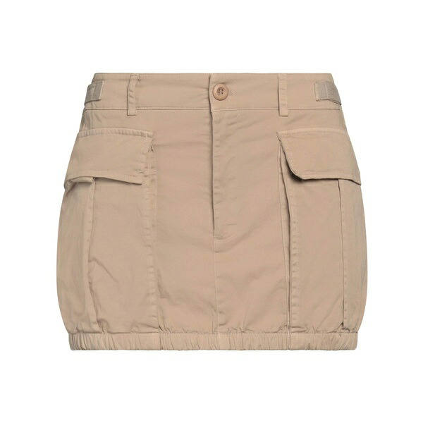 【送料無料】 アニエバイ レディース スカート ボトムス Mini skirts Beige