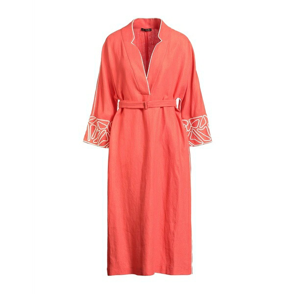 【貨物輸送無料】 ロロピアーナ レディース 衣裳 トップス Midi dresses Red