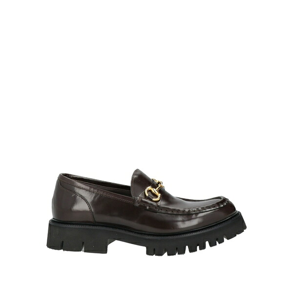 【送料無料】 セボーイズ レディース スリッポン・ローファー シューズ Loafers Brown｜asty