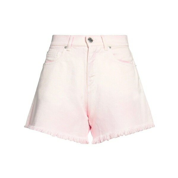 【送料無料】 ツインセット レディース デニムパンツ ボトムス Denim shorts Pink