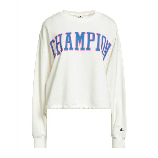 【送料無料】 チャンピオン レディース パーカー・スウェットシャツ アウター Sweatshirts White