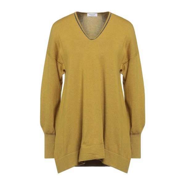 【送料無料】 ファビアナ フィリッピ レディース ニット&セーター アウター Sweaters Yellow｜asty