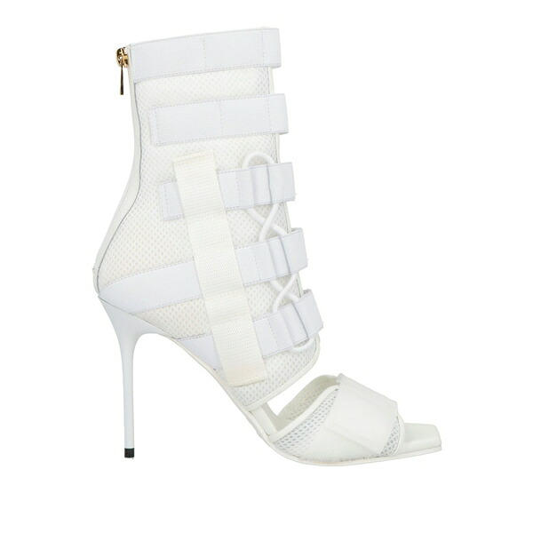 【送料無料】 バルマン レディース ブーツ シューズ Ankle boots White｜asty