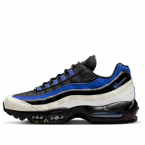 Nike ナイキ メンズ スニーカー  【Nike Air Max 95 SE Double Swoosh - Black Game Royal DQ0268-001】  サイズ US_10(28.0cm)