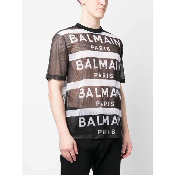 ☆大人もOK☆ BALMAIN バルマン シグネチャー ロゴTシャツ | www