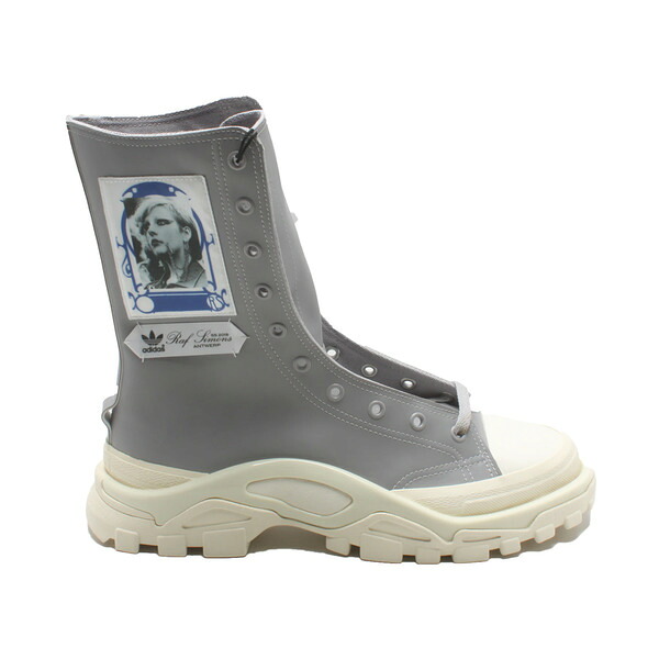adidas アディダス メンズ スニーカー  【adidas Detroit High Raf Simons Grey White】  大いさ US_8(26.0糎) Grey/White