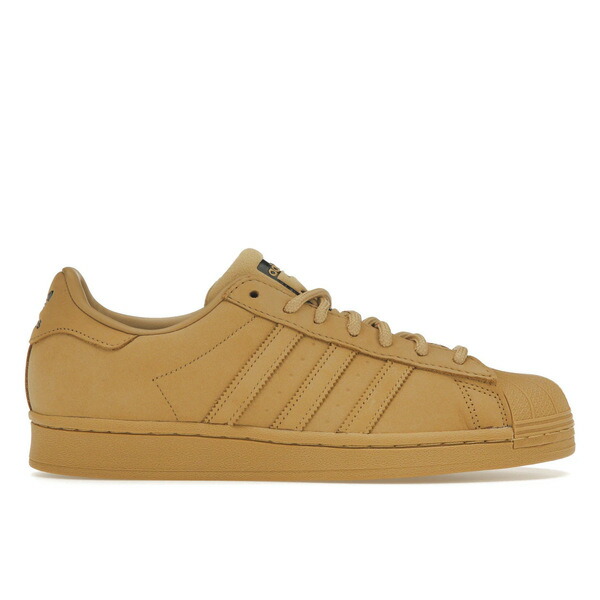 adidas アディダス メンズ スニーカー  【adidas Superstar Golden Beige】  大いさ US_12.5(30.5糎) Golden Beige/Core Black/Golden Beige