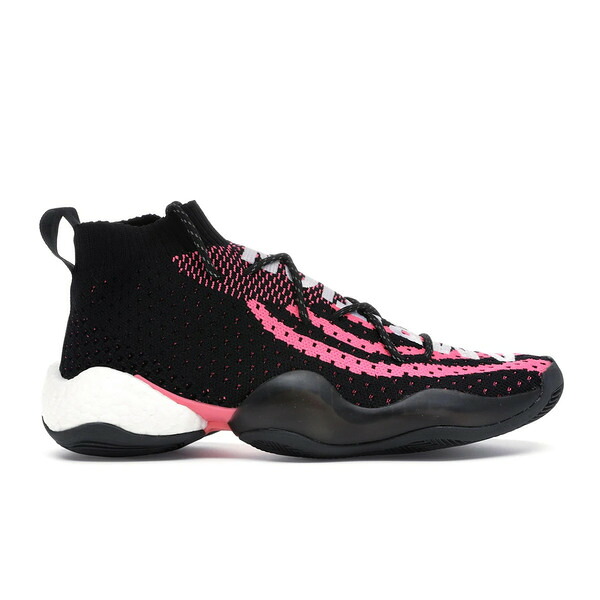 adidas アディダス メンズ スニーカー  【adidas Crazy BYW LVL X Pharrell Ambition Black】  大きさ US_M_4.5 Core Black/Footwear White/Solar Pink