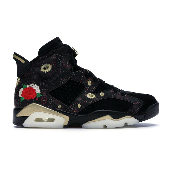 Jordan ジョーダン メンズ スニーカー  【Jordan 6 Retro Chinese New Year (2018)】  大きさ US_11(29.0珊) Black/Metallic Gold-Multi-Color