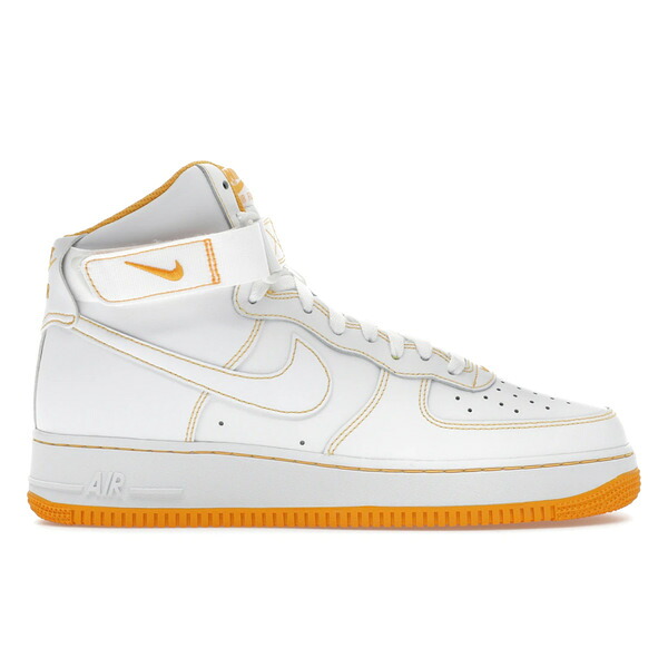 Nike ナイキ メンズ スニーカー  【Nike Air Force 1 High 07 Laser Orange】  大きさ US_11.5(29.5糎) White/White/Laser Orange