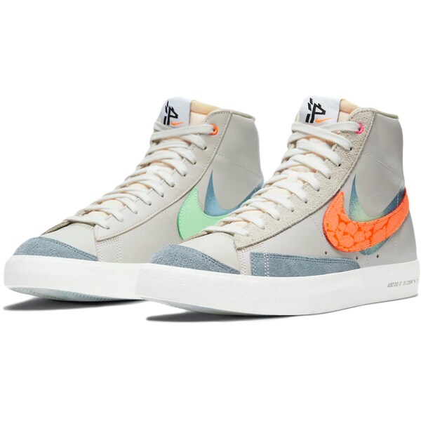 Nike ナイキ メンズ スニーカー  【Nike Blazer Mid 77 Shanghai Pack】  大きさ US_7.5(25.5糎) White/Orange/Blue