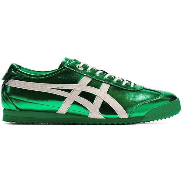 Onitsuka Tiger オニツカタイガー メンズ スニーカー  【Onitsuka Tiger Mexico 66 SD Metallic Series Jade Cream】  大いさ US_6.5(24.5糎) Jade/Cream