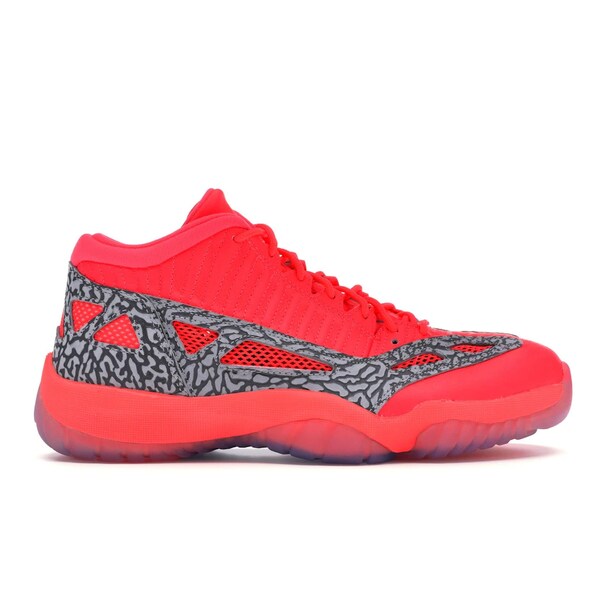 Jordan ジョーダン メンズ スニーカー  【Jordan 11 Retro Low IE Flash Crimson】  大いさ US_12(30.0糎) Flash Crimson/Flash Crimson-Cement Grey