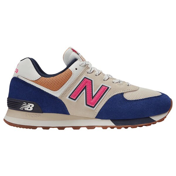 New Balance ニュー平衡にする メンズ スニーカー  【New Balance 574 Taupe Navy Blue】  大いさ US_9.5(27.5糎) Taupe/Navy Blue