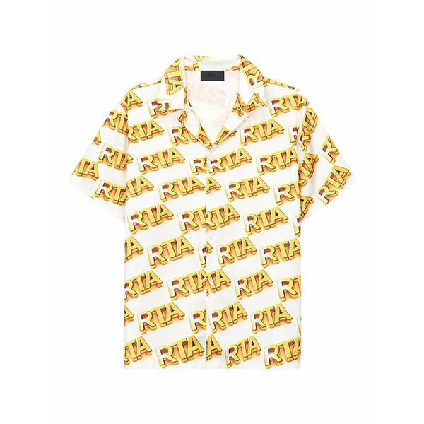 アールティーエー メンズ プルオーバー トップス Nathan button-down shirt White