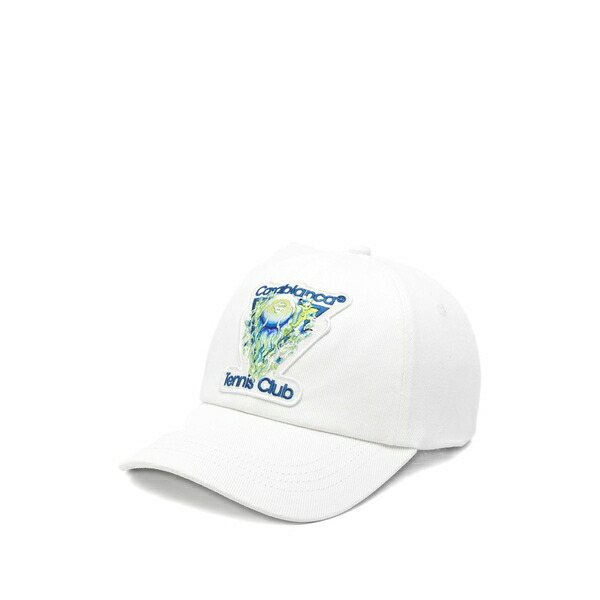 カサブランカ メンズ 帽子 アクセサリー The art of the serve baseball cap White|asty