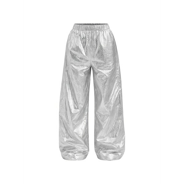 ティビ レディース カジュアルパンツ ボトムス Winslow metallic trousers Silver|asty