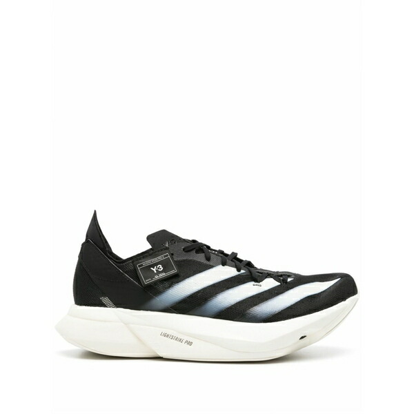 ワイスロバート・エドワード・リー メンズ スニーカー シューズ Adizero adios pro 3.0 mesh sneakers Black