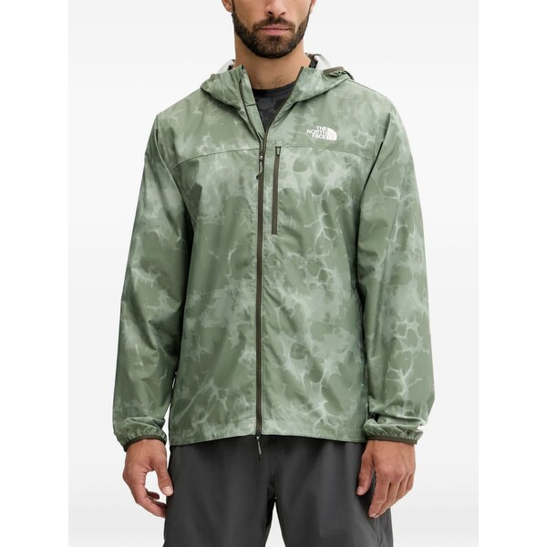 ノースフェイス メンズ ジャケット&ブルゾン アウター Higher run zip hooded jacket Green|asty