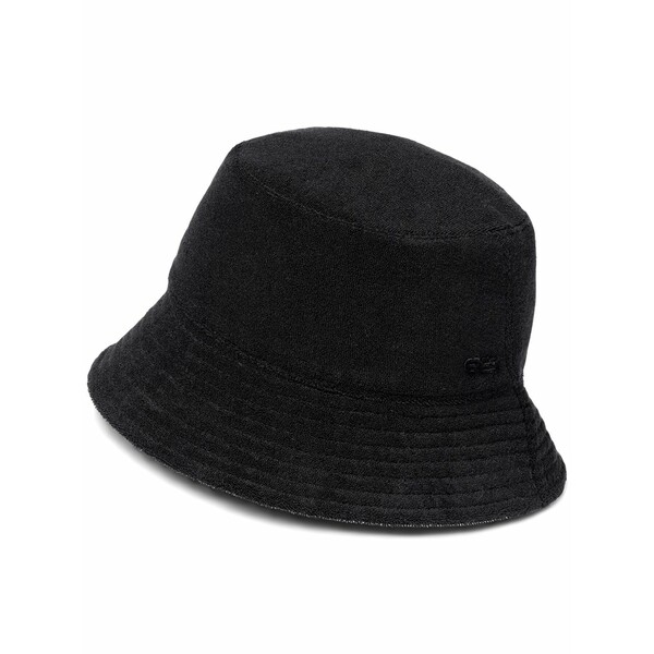 エレス レディース かぶり笠 添え物 Aqua bucket hat Black