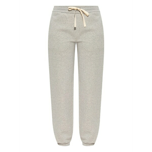 ジル・サンダー レディース カジュアルパンツ ボトムス Drawstring-waist track pants Grey｜asty