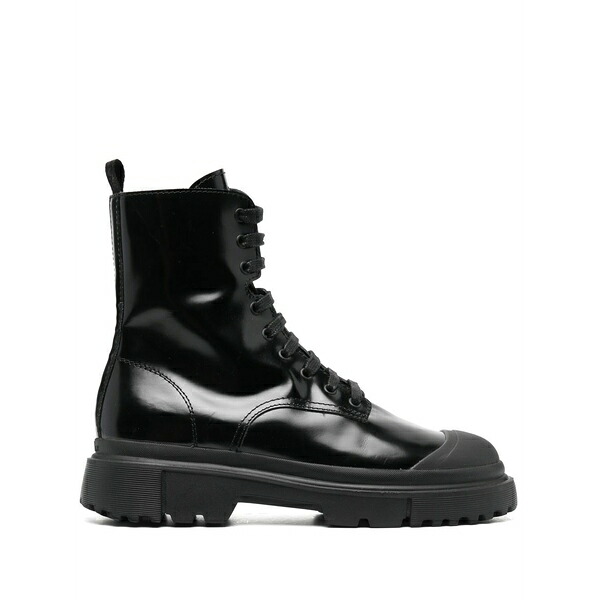 ホー鵞鳥 メンズ ブーツ シューズ H619 combat boots Black