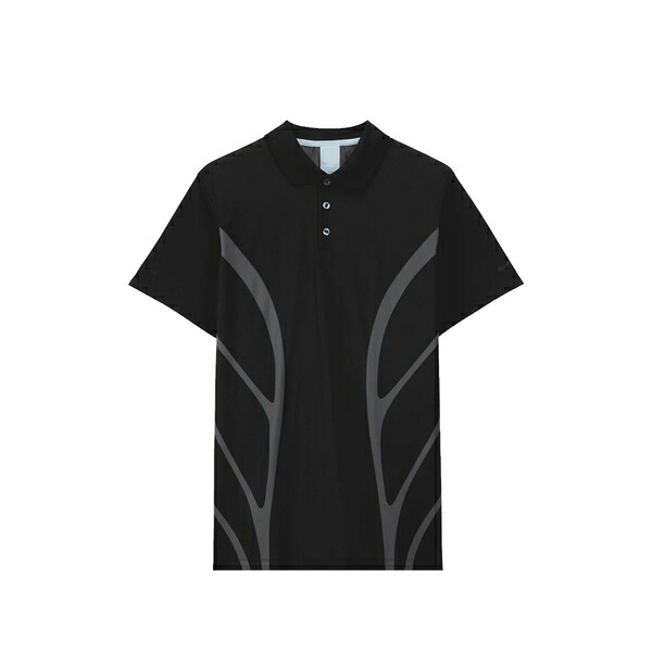 ナイキ メンズ スポーツシャツ トップス X nocta print-detail polo shirt Black ポロシャツ-メンズファッション-トップス