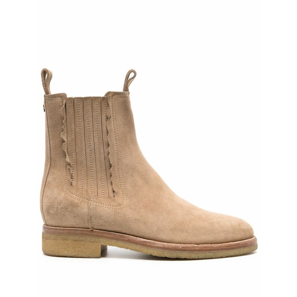 ゴールデングース メンズ ブーツ シューズ Suede chelsea boots Brown