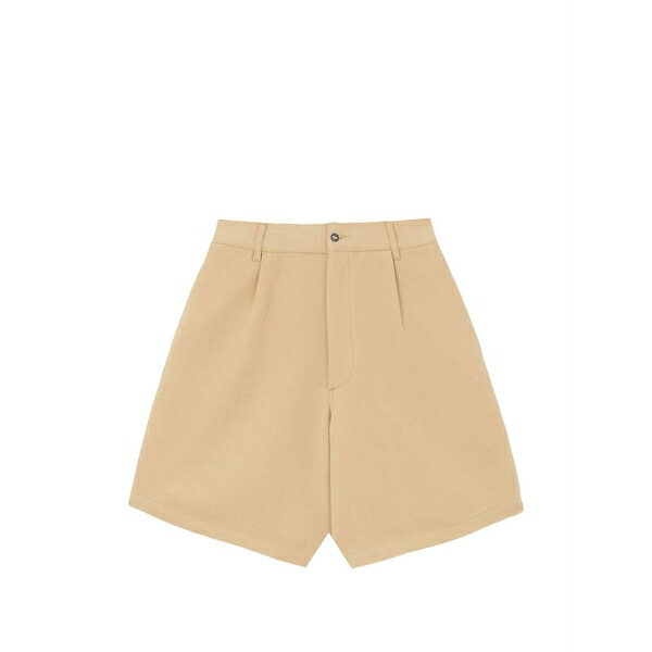フォルテラ レディース カジュアルパンツ ボトムス Julian buttoned back-pocket bermuda shorts Neutrals|asty