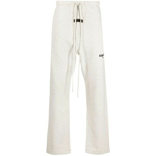 エフオージーエッセンシャルズ メンズ カジュアルパンツ ボトムス Logo-print track pants Neutrals|asty
