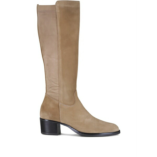 ロンホワイト レディース ブーツ シューズ Wren block-heel boots Neutrals|asty