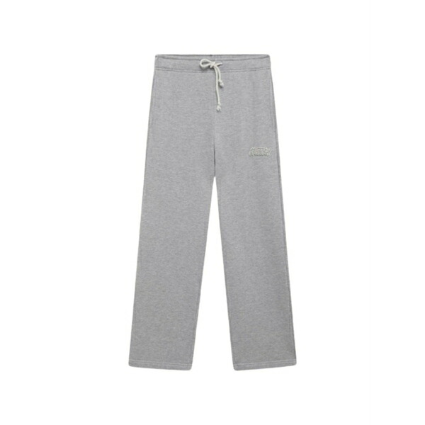 オートリー レディース カジュアルパンツ ボトムス Logo-detail track pants Grey｜asty