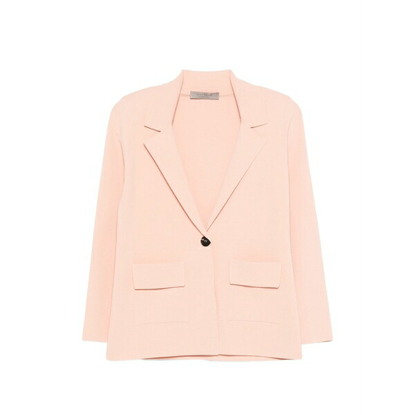 ディー・エクステリア レディース 上衣＆上衣 アウター Buttoned pocket blazer Pink