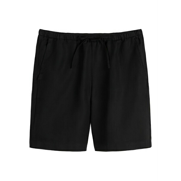 マルコポーロ レディース カジュアルパンツ ボトムス Drawstring-waist shorts Black｜asty