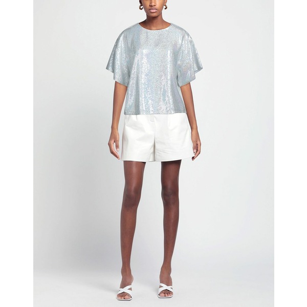 エマアンドガイア レディース シャツ トップス Blouses Silver