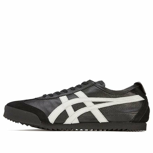 Onitsuka Tiger オニツカタイガー レディース スニーカー 【(WMNS) Onitsuka Tiger Mexico 66 'Black White' 1182A465-001】 サイズ US_7(24.0cm)|asty