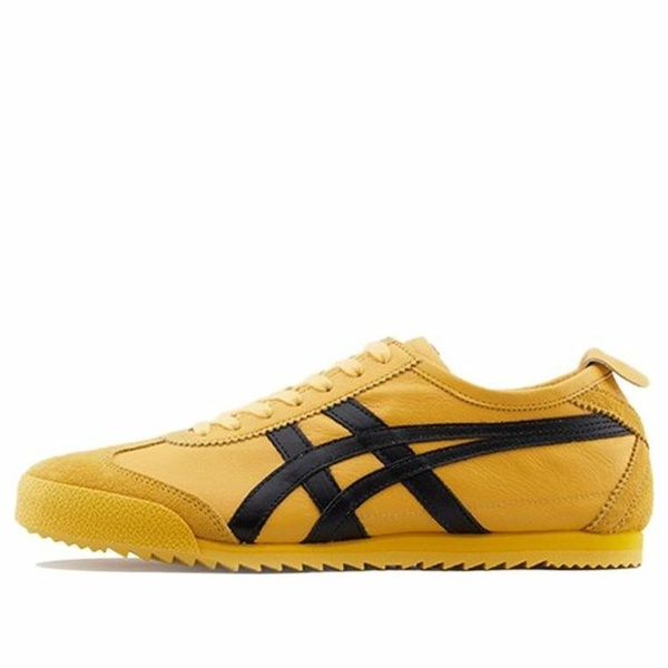 Onitsuka Tiger オニツカタイガー レディース スニーカー 【(WMNS) Onitsuka Tiger Mexico 66 'Yellow Black' 1182A466-750】 サイズ US_6.5(23.5cm)|asty