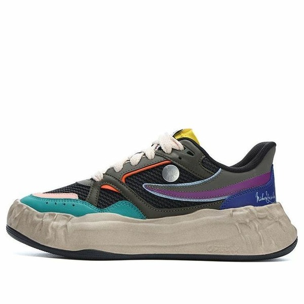 FILA フィラ レディース スニーカー 【(WMNS) FILA x MIHARA YASUHIRO Sneakers 'Black Grey Purple' F12W224103FBO】 サイズ US_6(23.0cm)｜asty