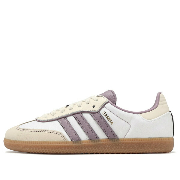 adidas アディダス レディース スニーカー  【(WMNS) adidas Samba Cream White Mauve Brown IE1417】  サイズ US_5.5(22.5cm)