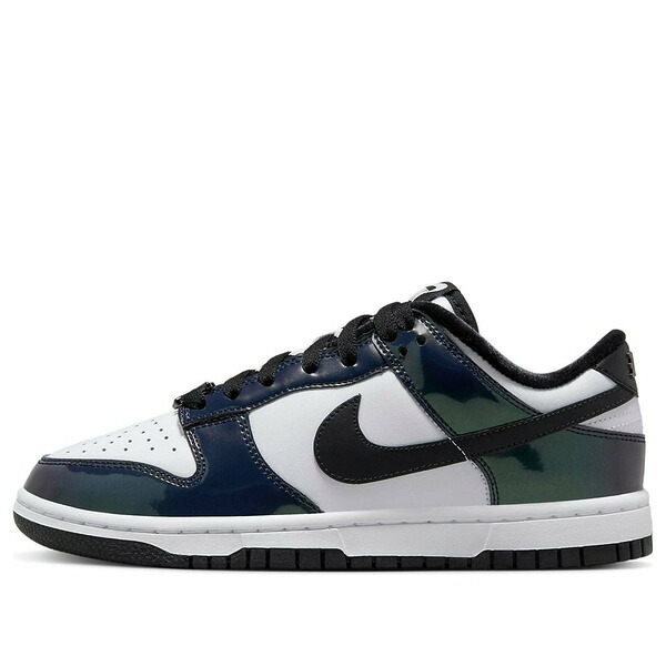 Nike ナイキ レディース スニーカー  【(WMNS) Nike Dunk Low SE \u0027Just Do It - Iridescent\u0027 FQ8143-001】  大きさ US_W_11.5
