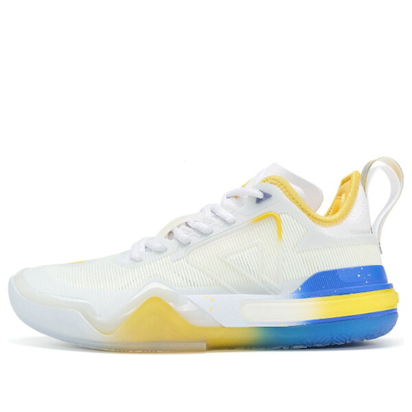 Peak まっ盛り レディース スニーカー  【(WMNS) Peak AW1 Switch Andrew Wiggins \u0027White Blue Yellow\u0027 ET31878A-WHITEBLUE】  大きさ US_W_4.5
