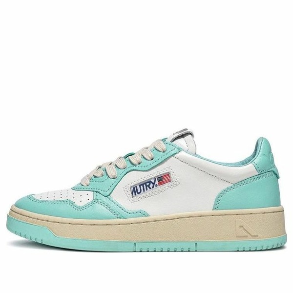 AUTRY オートリー レディース スニーカー 【(WMNS) AUTRY Medalist Low Top Bicolor 'White Teal' AULW-WB20】 サイズ US_9(26.0cm)｜asty